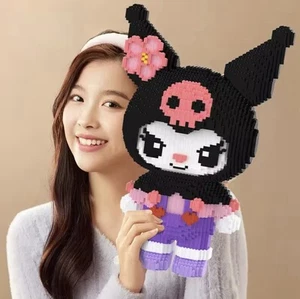 Kuromi Anime Cartoon Kawaii Cute Building Blocks Assembled Toys Creative Gift - Picture 1 of 9