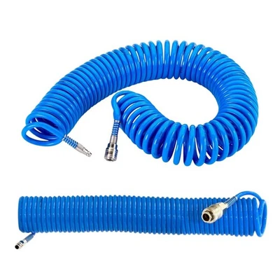 Tubo Aria Compressa 20 Metri Flessibile per Compressore Attacco Rapido - Immagine 1 di 4