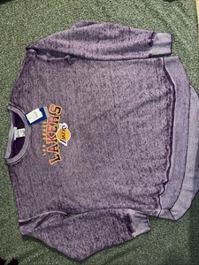 LK Lakers Purple Pullover Sweater NWT NBA Branded Wool Blend - Picture 1 of 4