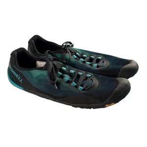 Merrell Vapor Glove 4 Running Shoes Women 8 Blue Barefoot Minimalist Lightweight - Picture 1 of 12