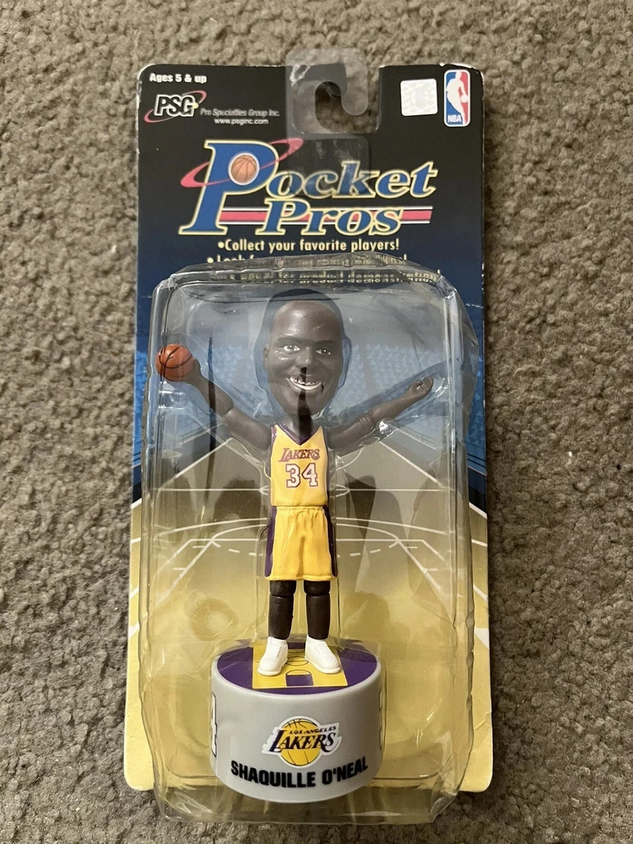 Shaquille O'Neal フィギュア コレクティブルカード付き 未開封 Shaquille O'Neal - Shaq Attaq Overhead Smash NBA Action Figure