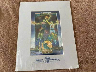 Kentucky Wildcat 1996 Print Numbered To 1000 11x14 With Certification - Image 1 of 4