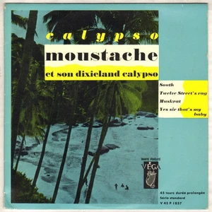 MOUSTACHE "CALYSPO" JAZZ EP 1957 VEGA 1837 - Imagen 1 de 4