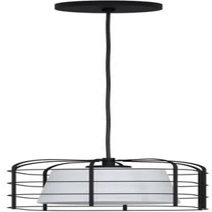 BITTAMS Lampadario a Sospensione, Nero - Foto 1 di 12