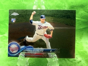 Fernando Romero RC - 2018 Topps Chrome Update #HMT17 New York Mets - Picture 1 of 13