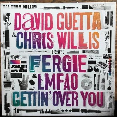David Guetta & Chris Willis LMFAO Gettin Over You x2 12" Ep Vinyl Record Rare - Image 1 of 4