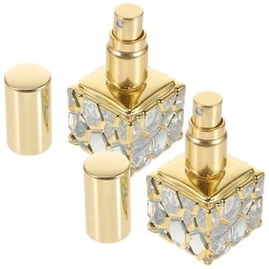  2 Pcs Perfume Spray Bottle Container Travel Empty Refillable Bottles - Picture 1 of 12