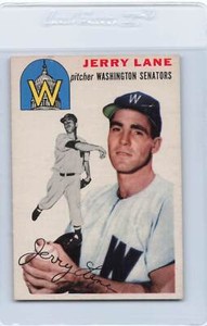 1954 Topps #97 Jerry Lane Senators EX *DA3794