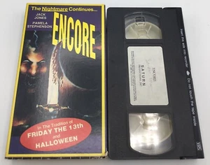 ENCORE VHS video tape a.k.a. THE COMEBACK horror Saturn Productions - Picture 1 of 5