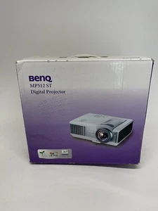 BenQ MP512ST Desktop Multimedia DLP Home Theatre Projector 2,200 Lumens HDMI - Picture 1 of 12
