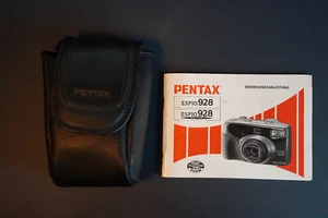 Bedienungsanleitung und Tasche für Pentax Espio 928 und Espio 928 Quarz Date - Bild 1 von 6
