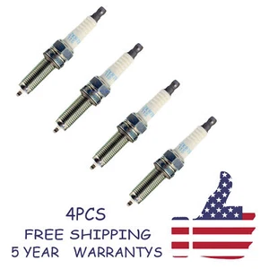 4PCS 5787 Laser Iridium SparkPlugs For ngk Acura Honda Civic TSX CR-V ILZKR7B11S - Picture 1 of 6
