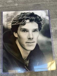 handsigniert Benedict Cumberbatch signiert 8x10 Foto mit doppeltem COA - Bild 1 von 3