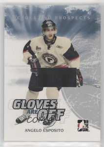 2007 ITG Heroes and Prospects Gloves Are Off Silver /70 Angelo Esposito #GO-02