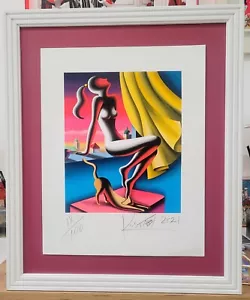 Mark Kostabi Serigrafia Breezy - Foto 1 di 2