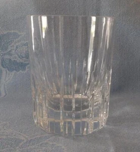 Bicchiere vetro Baccarat France cristallo rotante doppio vecchio stile 4 1/8" - Foto 1 di 2