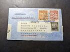 1941 Censored Chile Airmail WWII Cover Valparaiso to Saarbrucken Germany