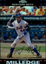 2007 (METS) Topps Chrome Refractors #38 Lastings Milledge