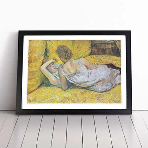 Abandonment By Henri De Toulouse-Lautrec Wall Art Print Framed Picture Poster - Picture 1 of 9