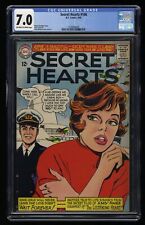 Secret Hearts #106 CGC FN/VF 7.0 Off White to White DC Comics 1965