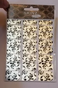 SKINZ by Babe 24 Nail Wraps Nail Art Metallic Fácil de usar - Imagen 1 de 2