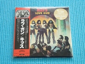 KISS Mini LP SHM 2CD Love Gun DX Edition w/Paper Gun Japan NEW UICY-76953/4 OBI - Foto 1 di 2