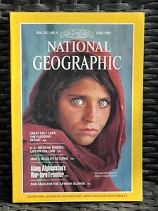 1985 Jan-June, National Geographic Magazine, 6 month set with slip case. - Picture 1 of 8