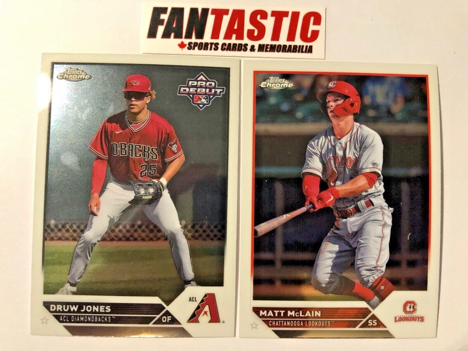 2023 Topps Pro Debut CHROME Card YOU PICK #PDC-1 to PDC-200 - Image 1 of 2