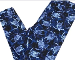 Lularoe KIDS S/M LEGGINGS SEA TURTLES *NWT* - Picture 1 of 2