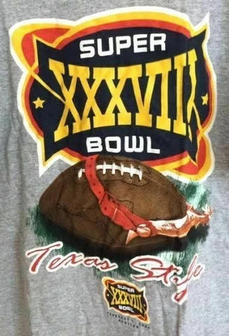 2004 PATRIOTS CAROLINA super bowl texas style XXXVIII XL gray shirt and mug NFL Cover