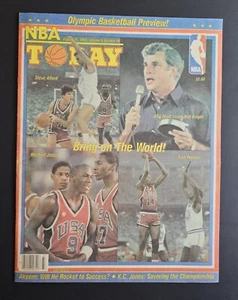 1984 MINT NBA Today Magazine Michael Jordan ROOKIE RC Olympic 1st Cover - Picture 1 of 23