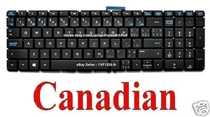 Keyboard for HP Pavilion 15-ab 15-ab127ca 15-ab168ca 15-ab263ca - CA Canadian - Afbeelding 1 van 2