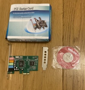 PCI Sound Series Express Wireless Card For Desktop Super Slim Size Wlan Control - Photo 1/16