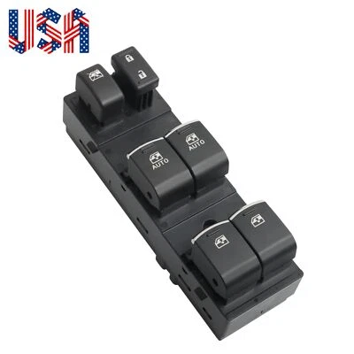 Interruptor maestro de ventana eléctrica lado del conductor izquierdo para Subaru 2018-19 Outback Legacy Foto 1 de 4