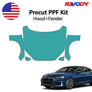 For Audi A5 Sportback 2020-2025 Hood+Fender Paint Protection Film Precut PPF Kit - Picture 1 of 8