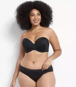 Sujetador sin tirantes Lane Bryant Cacique Multi Way Boost 42F - Imagen 1 de 7