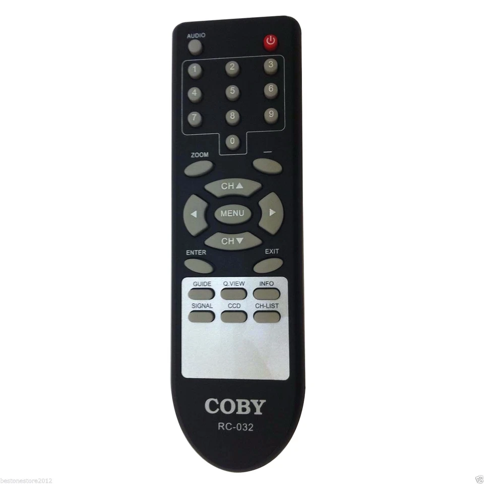 New COBY Converter box Remote Control RC-032 for DTV100 DTV101 DTV102 DTV103 - Image 1 of 3
