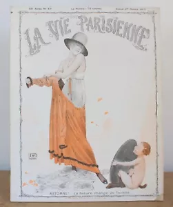 La vie parisienne 1917 N°43 Dessins de Léonnec Vincent Vald'es Bouby-Passy... - Foto 1 di 5