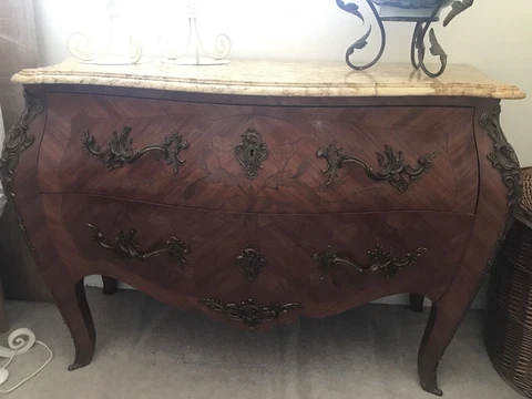 Vintage Antique Louis XV-Style Dressers Cover
