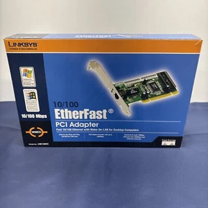 New Linksys 10/100 EtherFast PCI Adapter - Photo 1/8