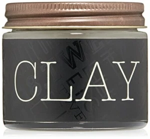 Medium Hold Hair Styling Clay w/ Shine Free Finish Perfect for Short Hair (2oz) - Picture 1 of 5
