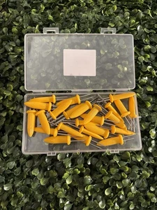 PEQUWINES 24 Pack Stainless Steel Corn Holders Set with Case - Picture 1 of 3