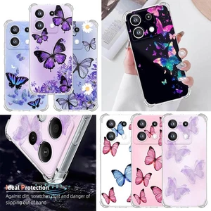 Shockproof Cover For Redmi Note 14 13 Pro Xiaomi 15 Pro Gorgeous Butterfly Case - Picture 1 of 59