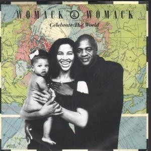 Womack and Womack Celebrate the World 7" vinyl UK 4th and Broadway 1988 Remix b - Image 1 of 1