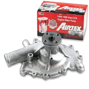Airtex Engine Water Pump for 1966-1968 Jeep CJ5A 3.7L V6 Coolant Antifreeze fj - Picture 1 of 5
