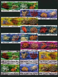 Cook Islands 1980/81 MiNr. 691 - 762 (78,00 €) MNH** MARINE LIFE Coral Reef 72v - Picture 1 of 2