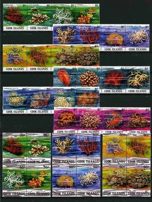 Cook Islands 1980/81 MiNr. 691 - 762 (78,00 €) MNH** MARINE LIFE Coral Reef 72v - Image 1 of 2