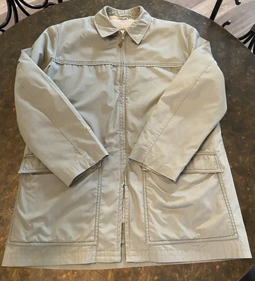 Chaqueta McGregor True Vintage 42 Grande Oliva Verde Ejército Años 60 70 Sherpa Garra EE. UU.  Foto 1 de 4