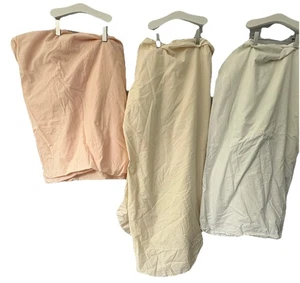 X3 Double Fitted Sheets M&S Cotton Blend Pink Mix Home - Picture 1 of 11