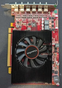 VisionTek 7750X62GX 2GB GDDR5 GPU - 6 Mini-DP-to-DP Adapters Included  - Picture 1 of 5